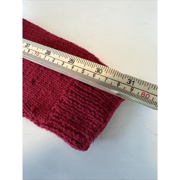 Talbots Women’s Knit Sweater Bear American Flag Size Large Petite Patriotic READ - Picture 15 of 15